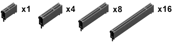 Picture with pcie slots