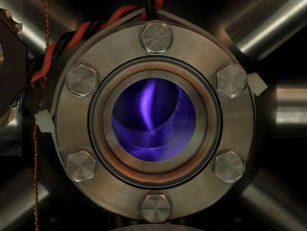 Infrared Photo of Vacuum Chamber